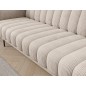 Canapé 3 places convertible velours côtelé beige, coffre, RONSARD Canapé 3 places convertible velours côtelé beige, coffre, RONSARD