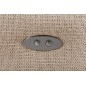 Canapé d'angle avec relax électrique en tissu Bellagio, beige, angle gauche