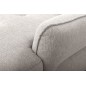 Canapé d'angle convertible en tissu luxe 5 places, MANCINI, coffre, gris, angle droit